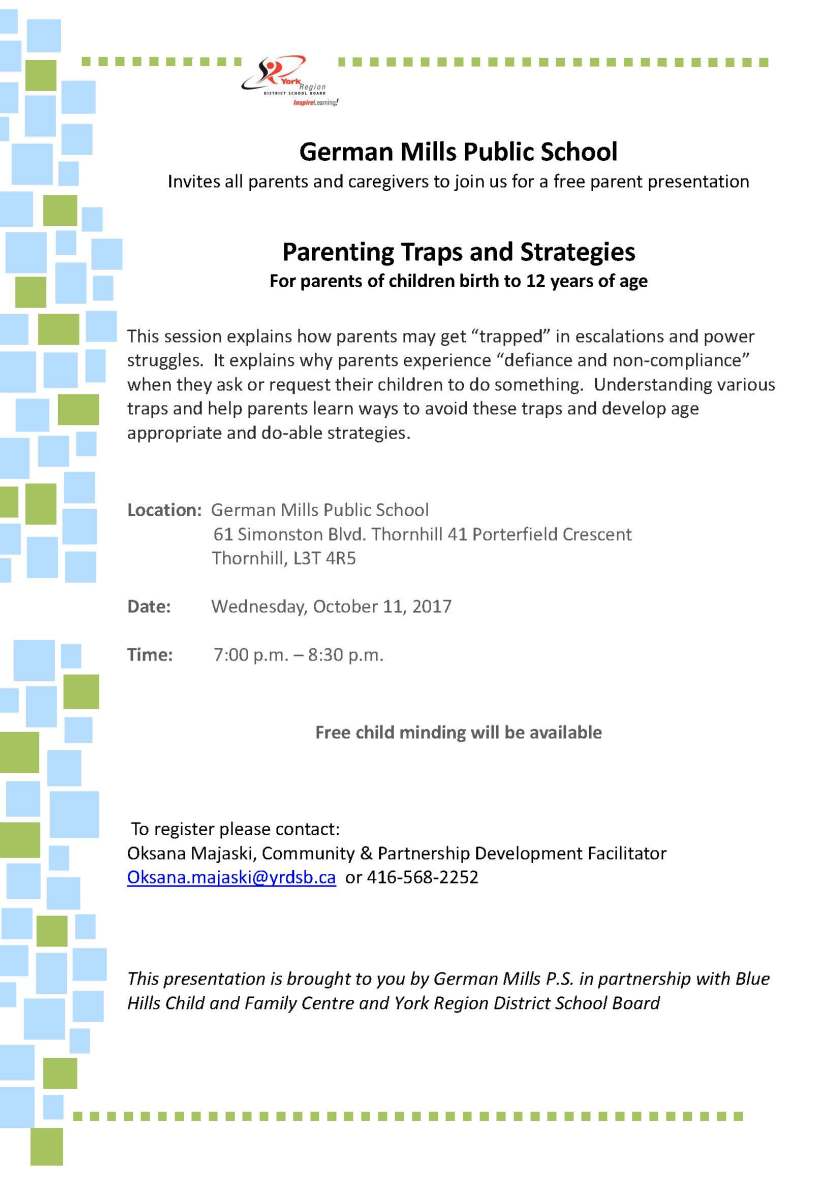 Parenting Traps Oct 11 German Mills