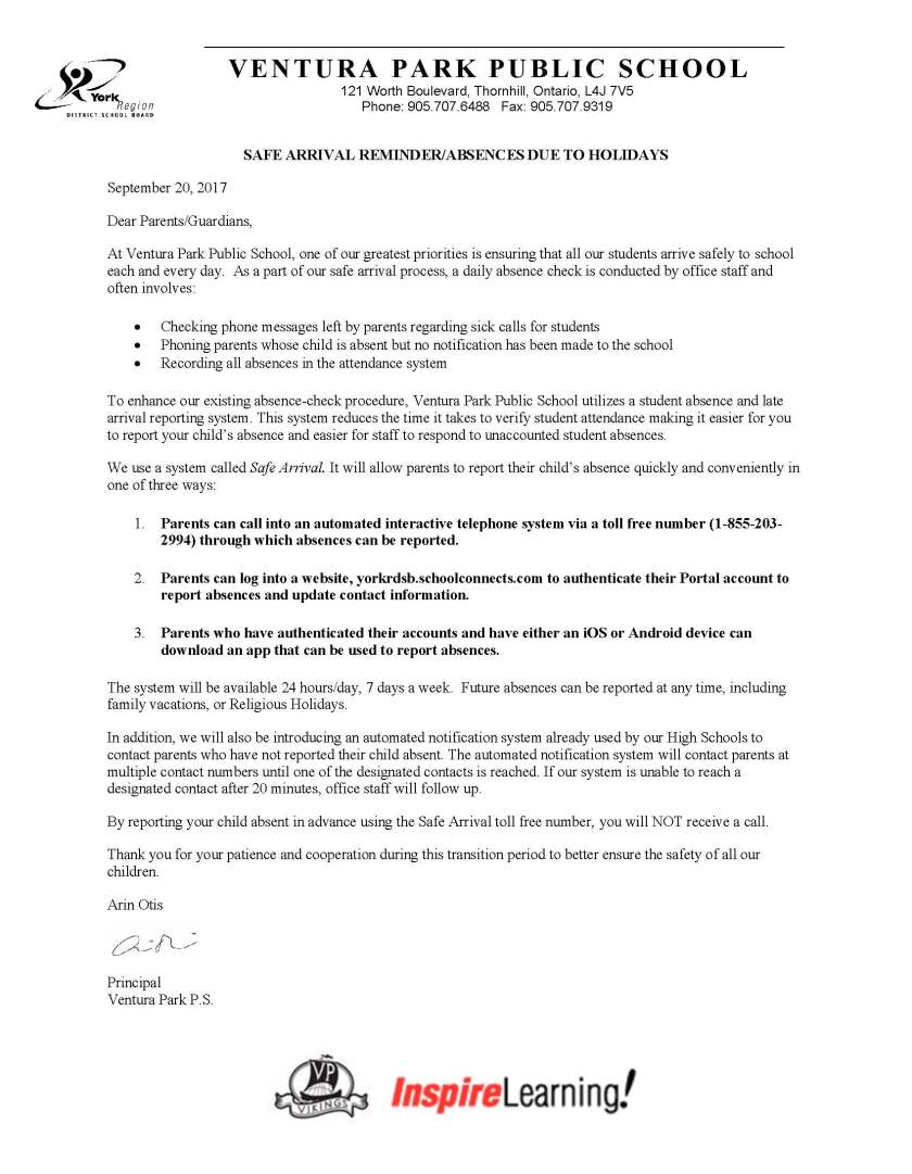 Synrevoice Safe Arrival Letter-VPPS 2017-18 for blog