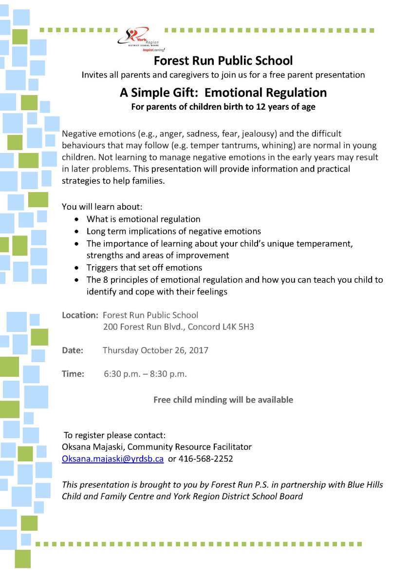 Simple Gift Parenting Workshop October 262017