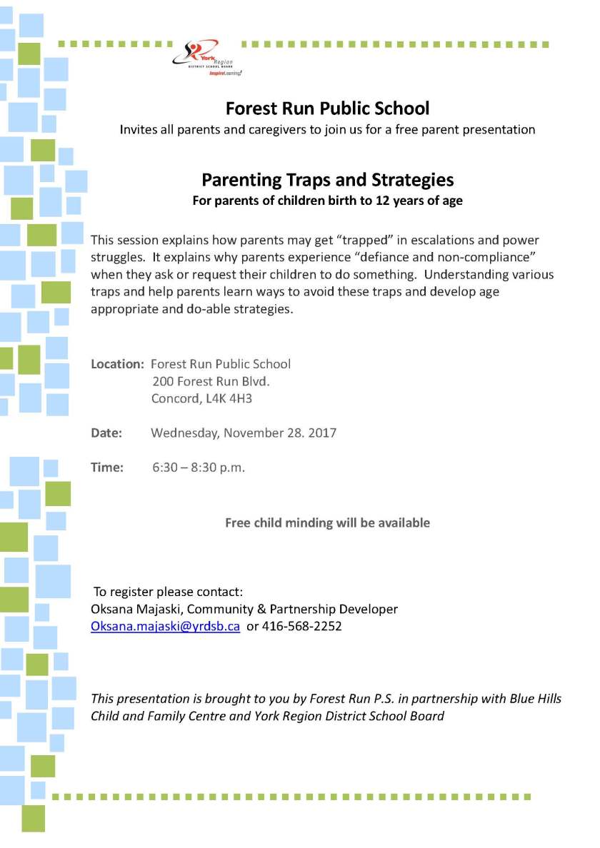 Parenting Traps Nov 28