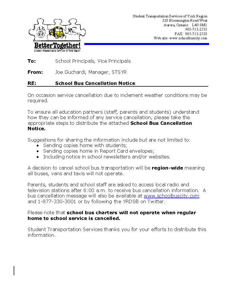 YRDSB Bus Cancellation Notice for schools and parents_Page_1