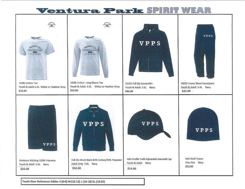VPPS Winter School Spirit Wear