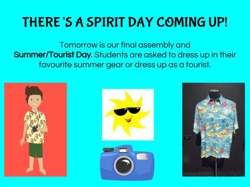 Spirit Day June 26, 2018