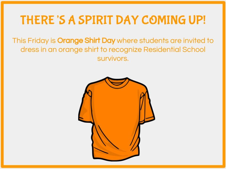 Orange shirt day