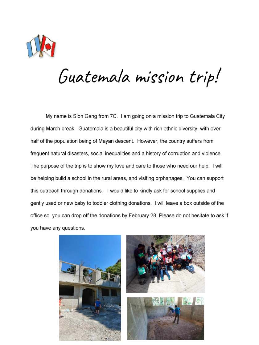 Gutemala-My Mission Trip