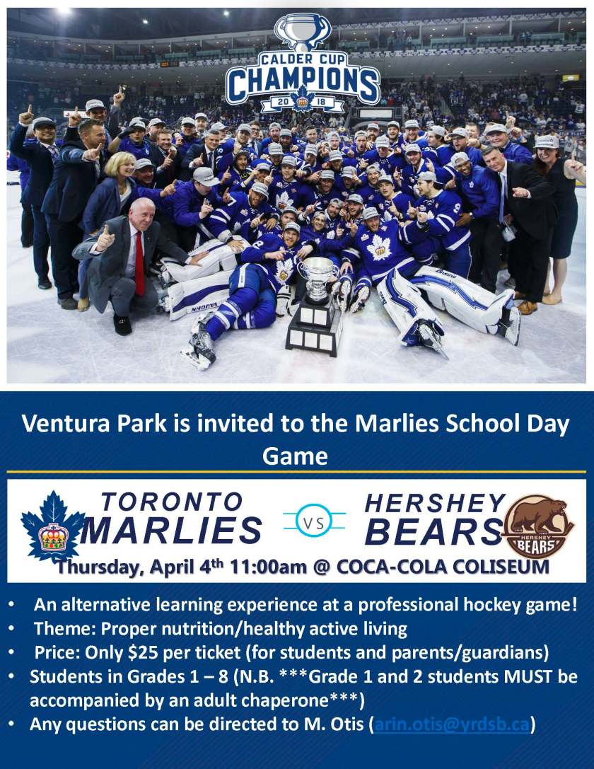 School Day Game Flyer