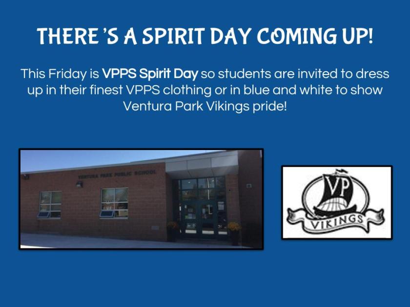 Spirit Day - VPPS Spirit