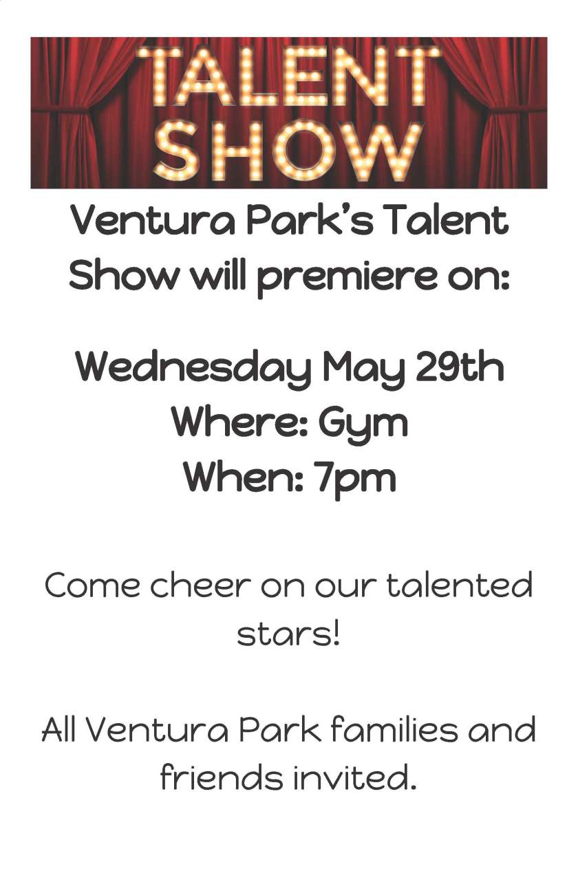 Blog-Talent Show Poster